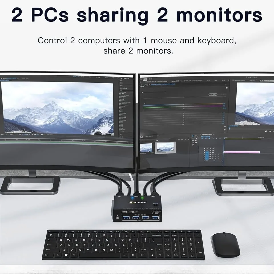 KVM for two monitors image indicator(5)