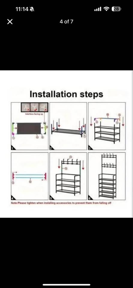BNIB- Entryway Coat and shoe rack - photo 3