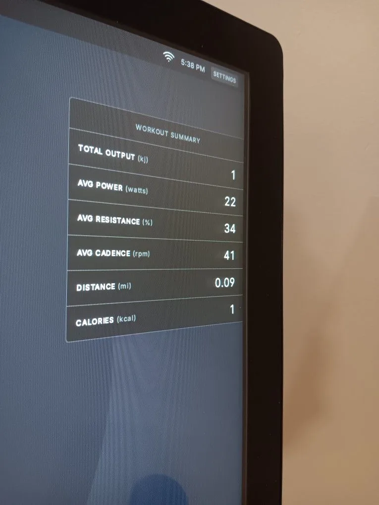 Peloton Original Bike (PLTN‑RB1VO‑2) – Barely Used image indicator(8)