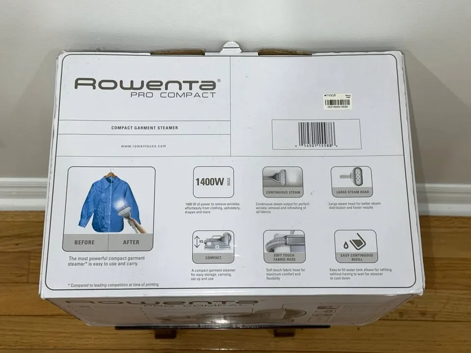 Rowenta Pro Compact Garment Steamer (1400 W) #Cleanout image indicator(2)