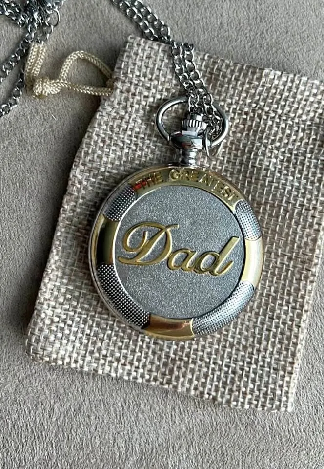 “The Greatest Dad” Pocketwatch