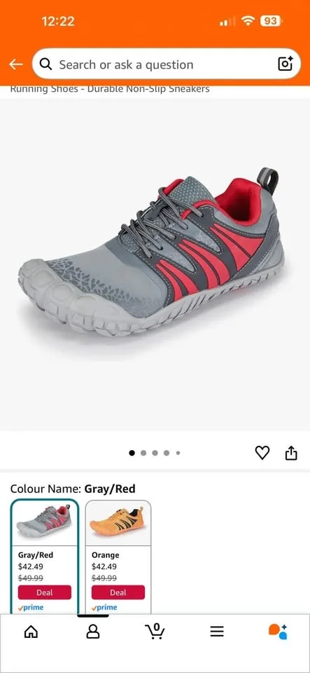 Oranginer Barefoot Shoes for Men - Size 11 image indicator(5)