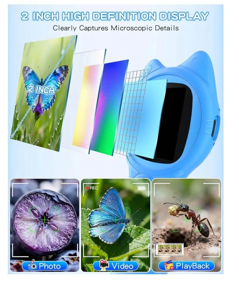 Kids Microscope Handheld image indicator(3)