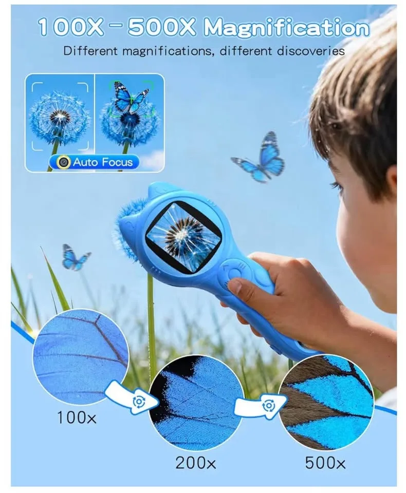 Kids Microscope Handheld image indicator(4)