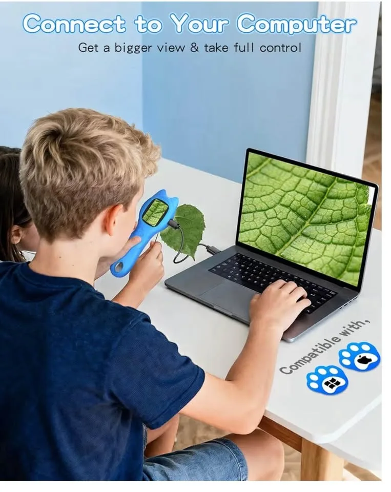 Kids Microscope Handheld image indicator(5)