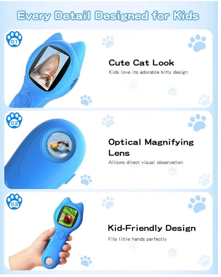 Kids Microscope Handheld image indicator(6)