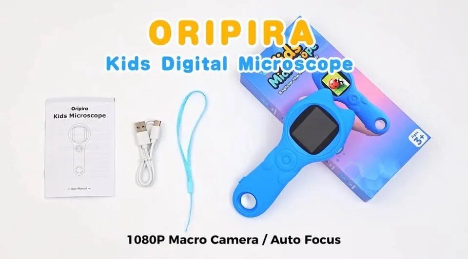 Kids Microscope Handheld image indicator(8)