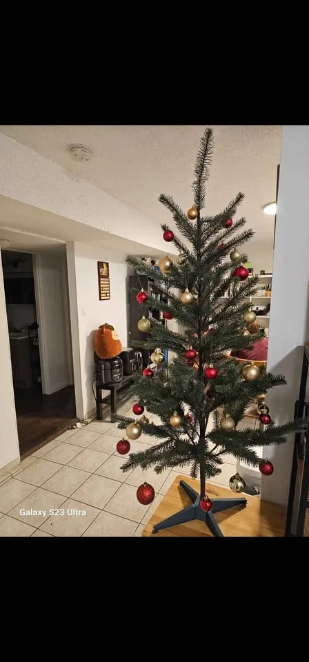 🎄 5-Foot Christmas Tree – Excellent Condition! Only *$30* 🎄 image indicator(3)