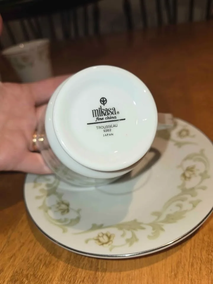 Mikasa Cup, Saucer Sets, Sugar Bowl (Trousseau 9362) image indicator(3)