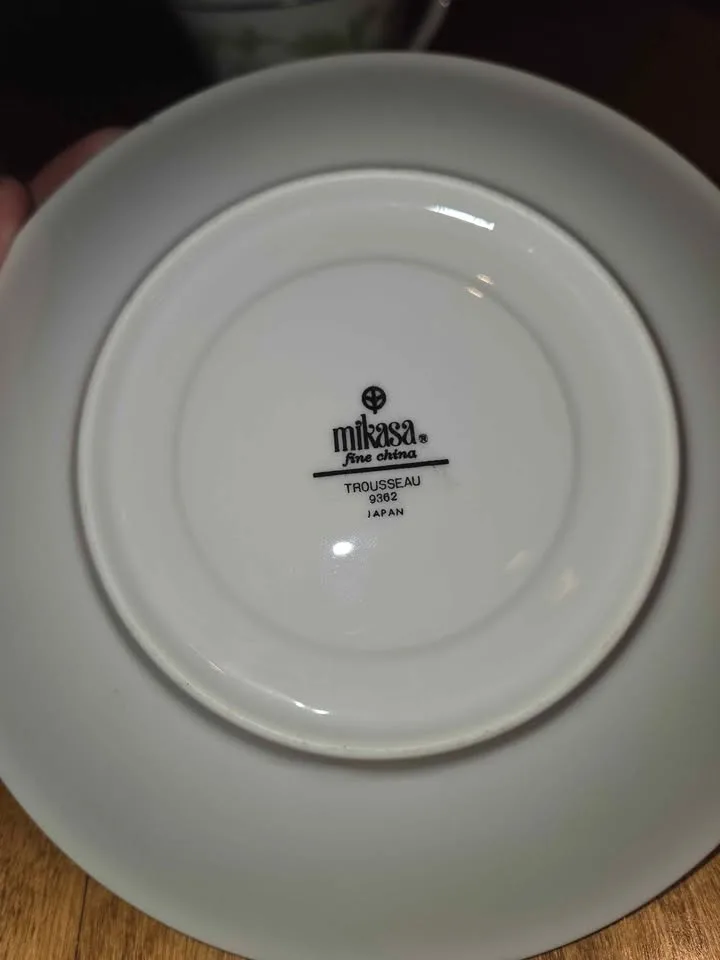 Mikasa Cup, Saucer Sets, Sugar Bowl (Trousseau 9362) image indicator(4)