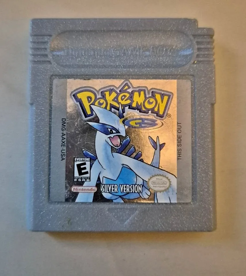 Original Authentic Pokemon Silver Tested Working with New Batter