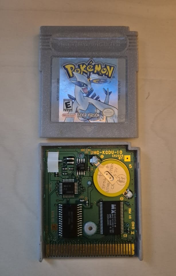 Original Authentic Pokemon Silver Tested Working with New Batter - photo 3