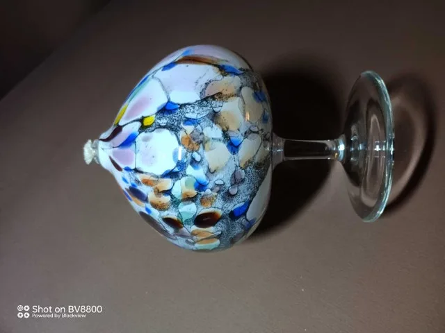 John Richards Art glass oil lamp image indicator(7)