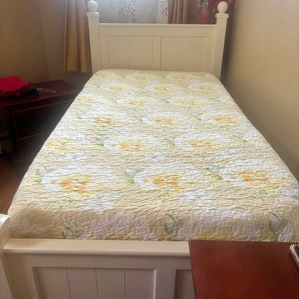 Bellini Twin Bed Frame with Mattress #Cleanout