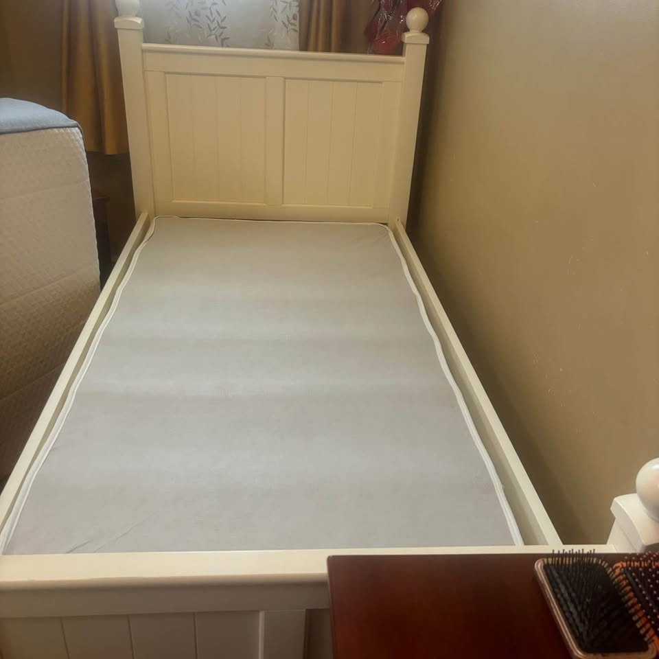 Bellini Twin Bed Frame with Mattress #Cleanout - photo 2