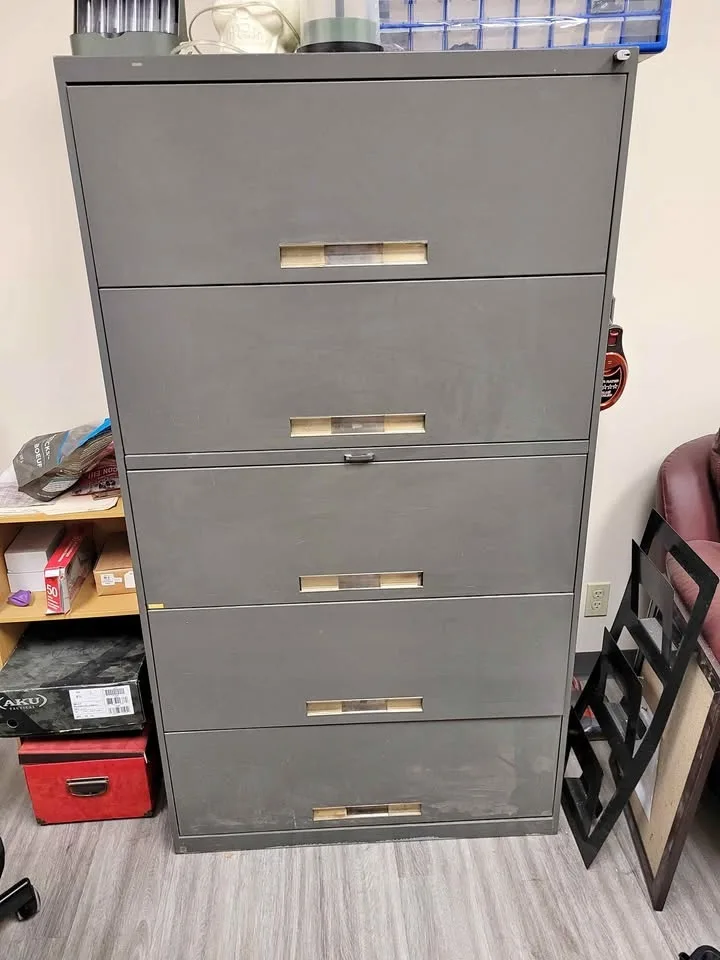 File cabinet.