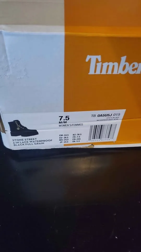 Timberland Stone Street Boots - New Size 7.5 image indicator(4)