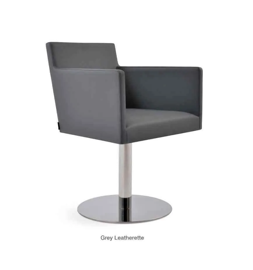 4 Designer Harput Swivel Armchairs by Soho Concept