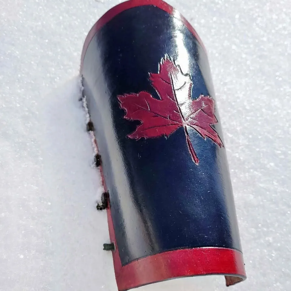 Canadian Leather Bracer