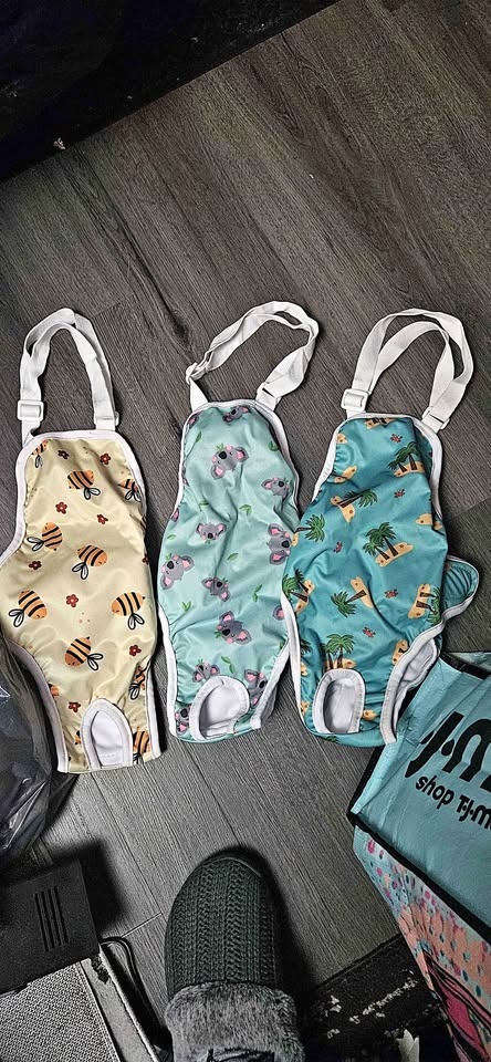 Assorted Dog Diapers and Pee Pads