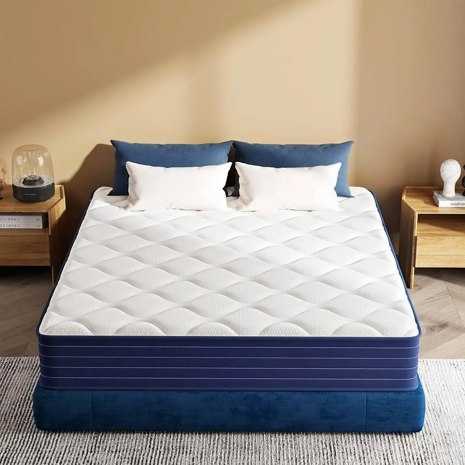 New queen hybrid mattress — sweet sleep, zero stress! 🛏️