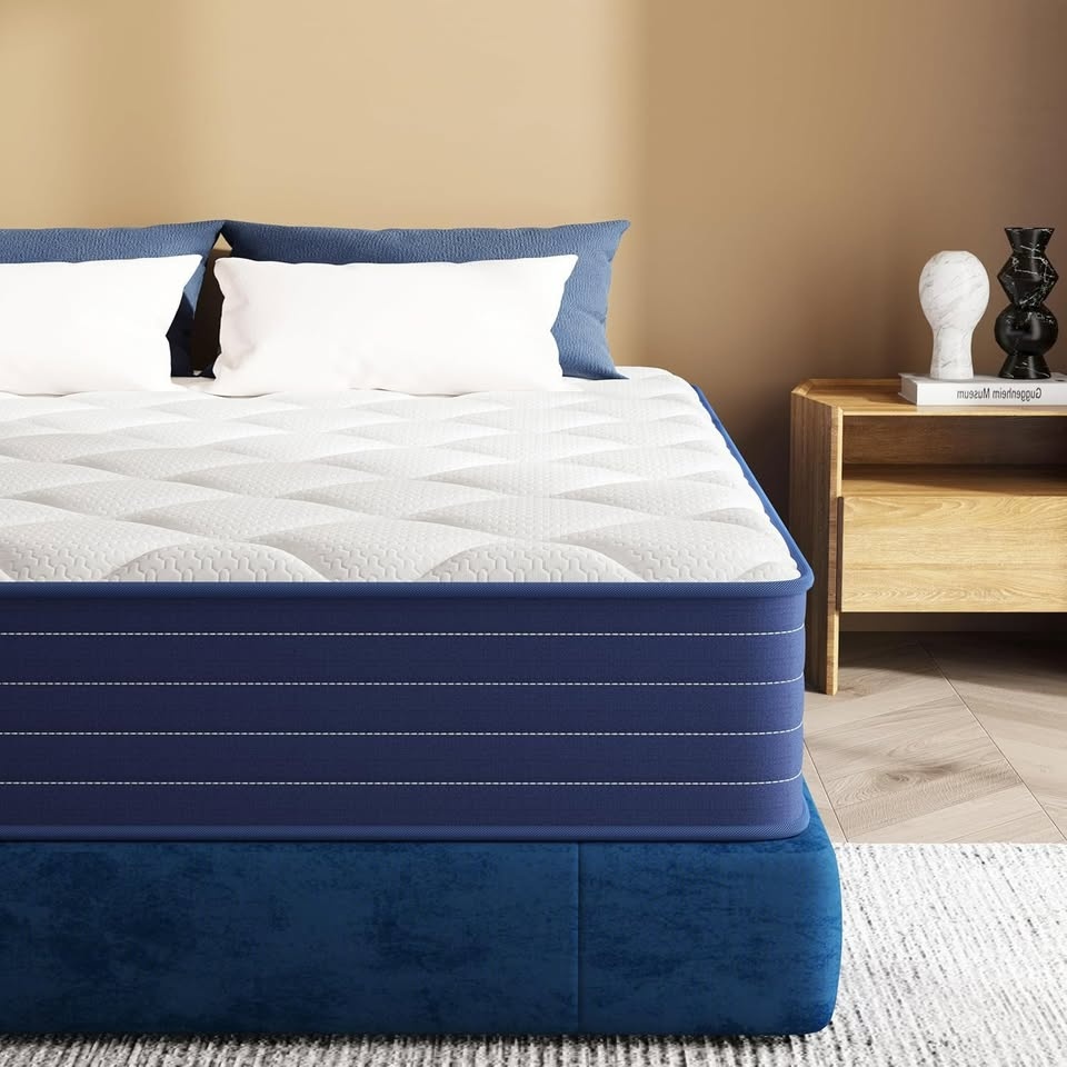 New queen hybrid mattress — sweet sleep, zero stress! 🛏️ - photo 3