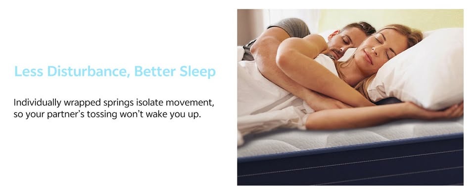 New queen hybrid mattress — sweet sleep, zero stress! 🛏️ - photo 4
