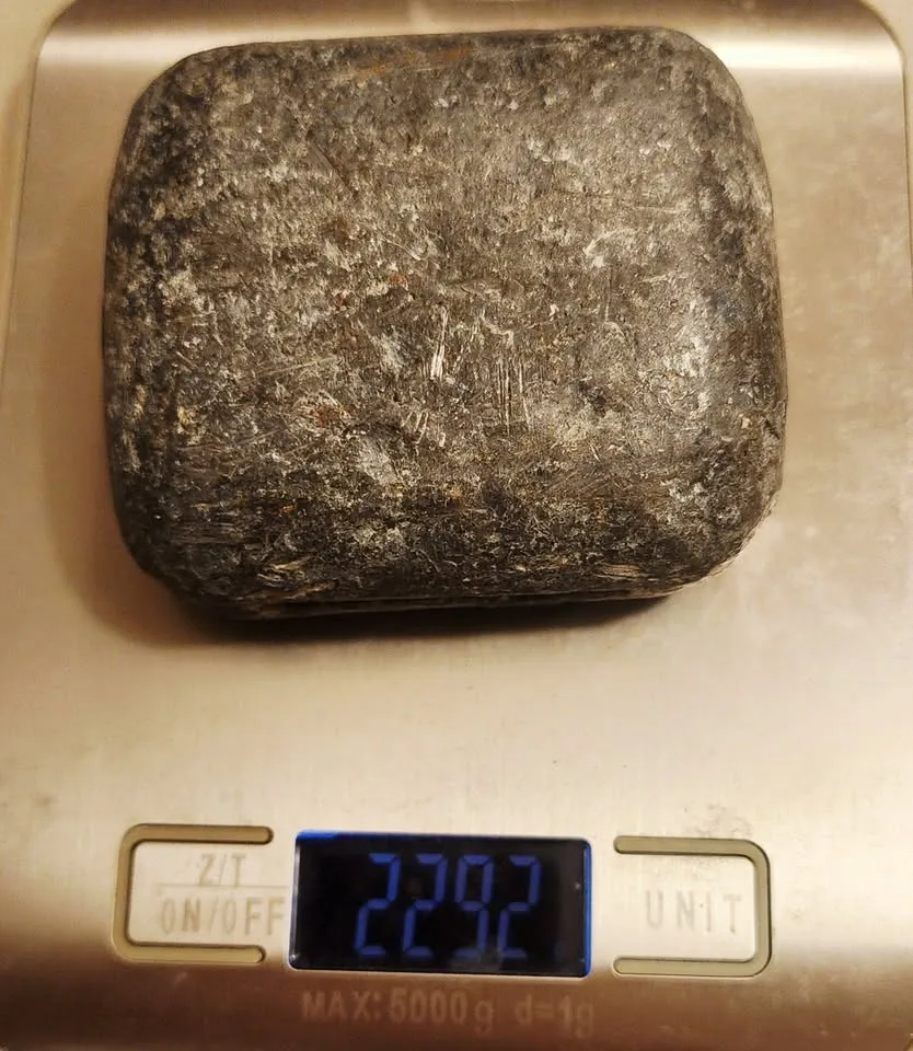 Scuba Diving Lead Weights Lot + Belt - Approx 46 lbs Total image indicator(4)