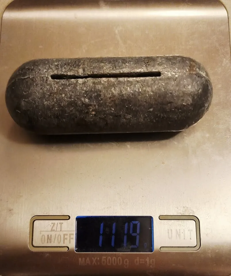 Scuba Diving Lead Weights Lot + Belt - Approx 46 lbs Total image indicator(5)