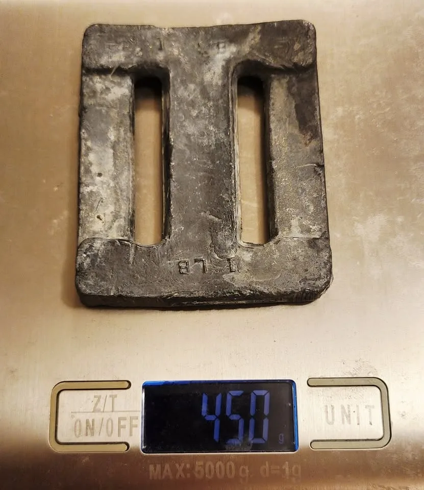 Scuba Diving Lead Weights Lot + Belt - Approx 46 lbs Total image indicator(7)