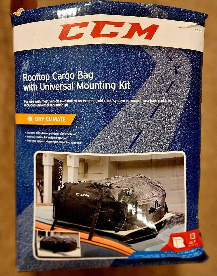 CCM Rooftop Cargo Bag w/ Universal Mounts – Like New
