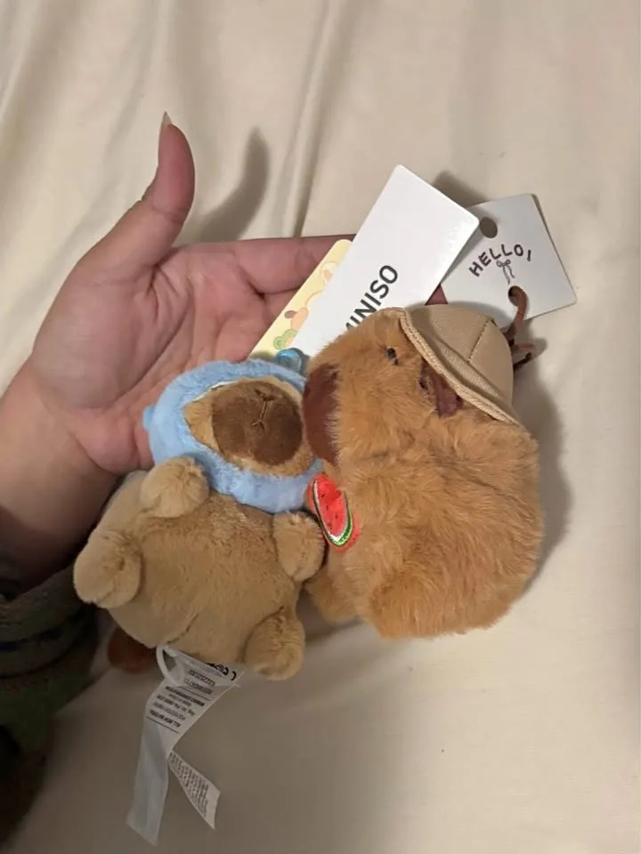Capybara Keychain from Miniso