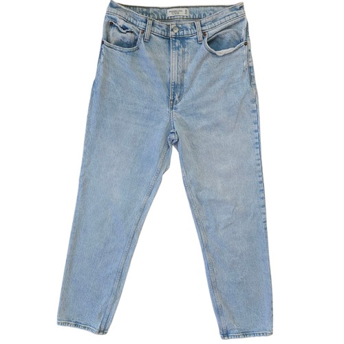 Abercrombie The 90s Straight Ultra High Rise Womens Size 30