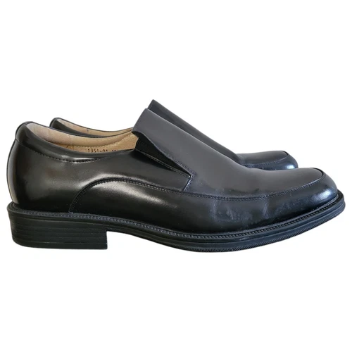 Carlo Pradi Loafers Mens Size 10.5 Black Leather