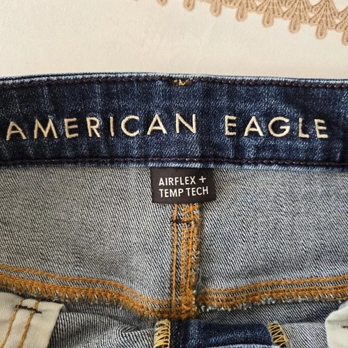 American Eagle Athletic Skinny Jeans Mens 34x30 Blue - photo 4