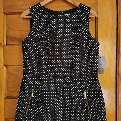 NWT Liz Claiborne Dress Women Sz 10 Black & White - photo 3