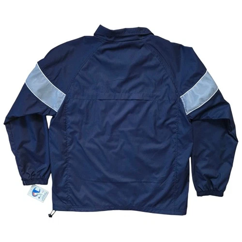 Champion Windbreaker Jacket Mens Size XL Navy Gray - photo 2