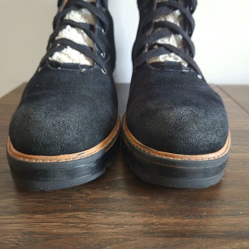 Marc Fisher Shearling Hiker Boots Women Sz 10M - photo 5