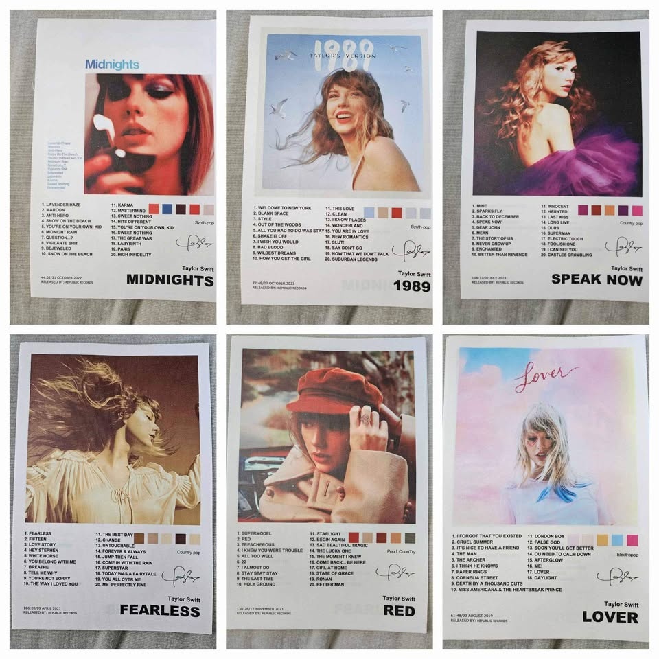 Taylor Swift Merchandise Package!!