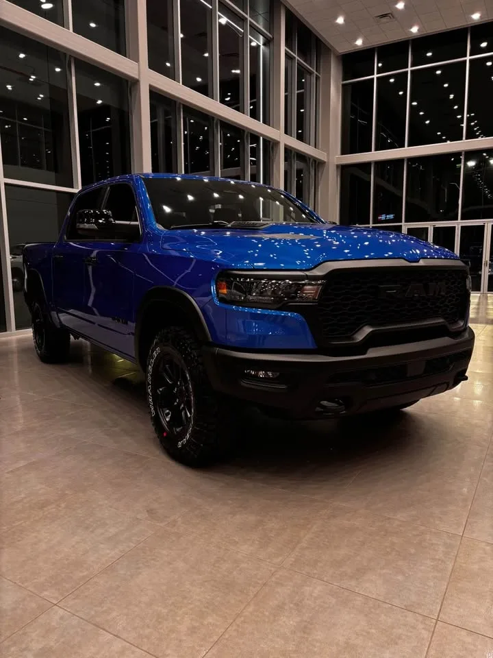 2026 RAM 1500 Rebel – Hydro Blue Pearl
