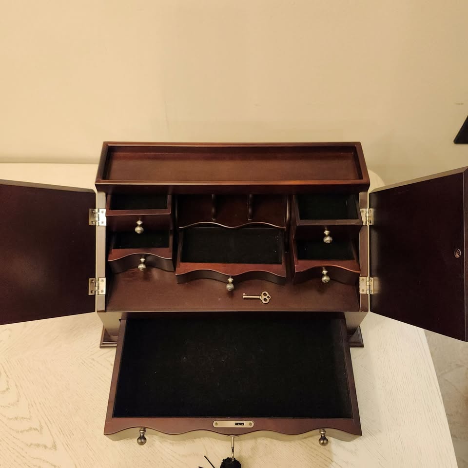 Vintage Mahogany Wood Secretary Desk #Cleanout - photo 5