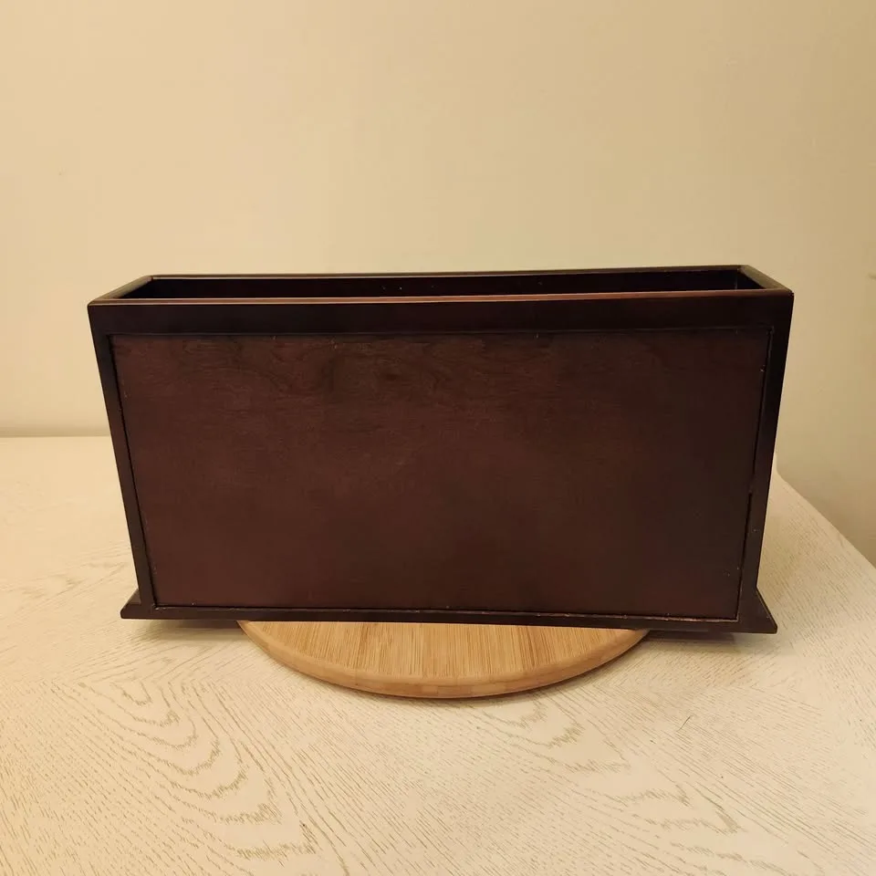 Vintage Mahogany Wood Secretary Desk #Cleanout image indicator(7)