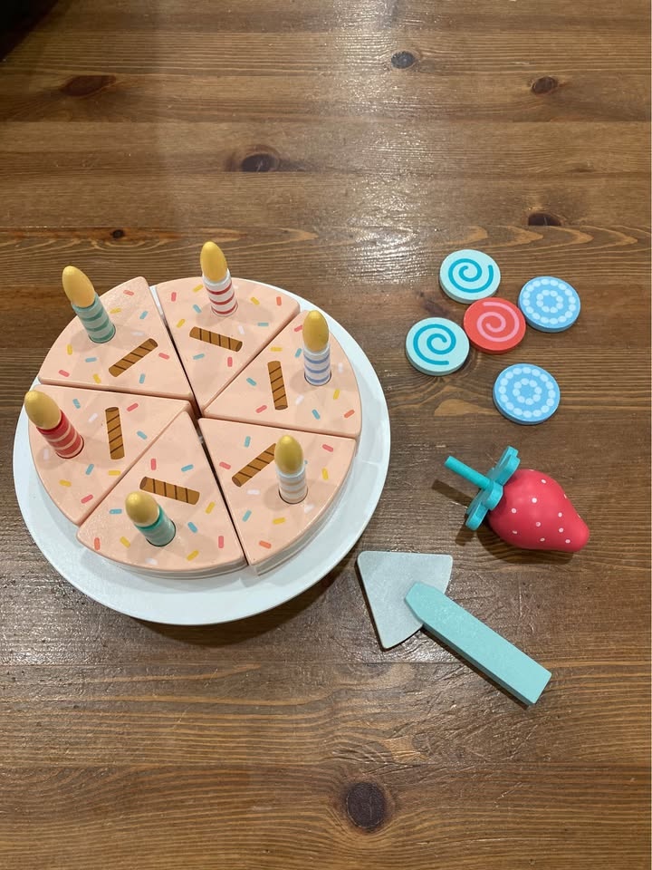 Carter’s Wooden Birthday Cake Play Set - photo 2