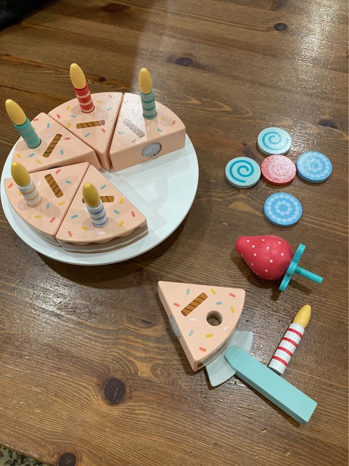 Carter’s Wooden Birthday Cake Play Set - photo 3