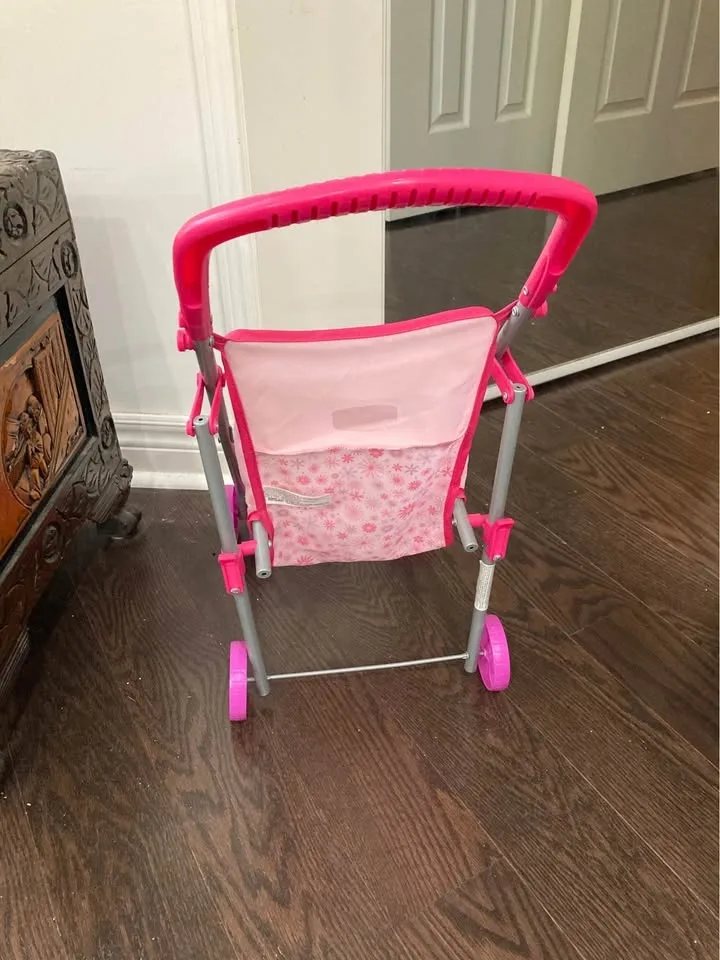 Chicco Doll Stroller – Pink Toy Stroller for Dolls & Stuffies image indicator(4)