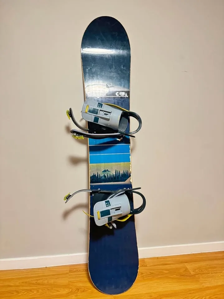 Burton snowboard 151cm with binding
