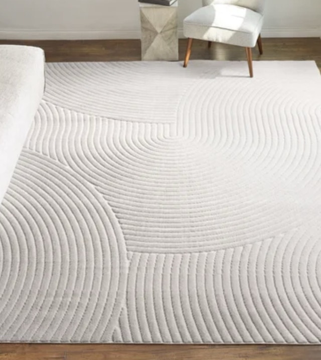 Geometric Cream Rug from Costco 8x10