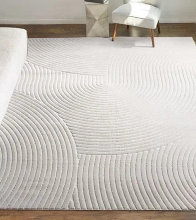 Geometric Cream Rug from Costco 8x13