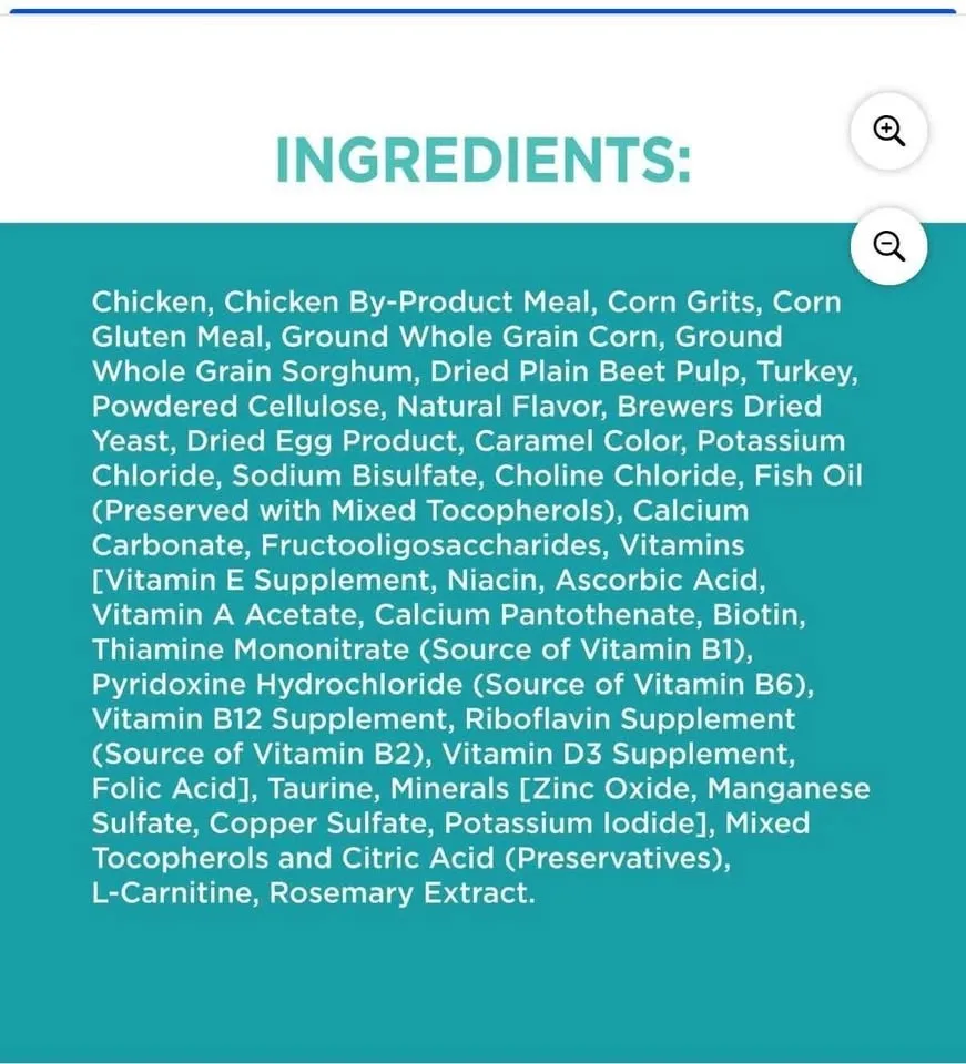 Cat food 7.26 kg packet image indicator(3)