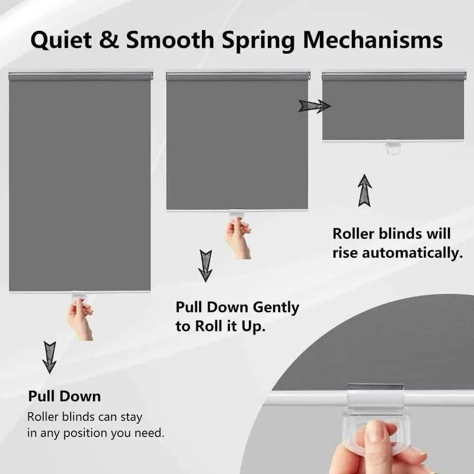 Cordless Blackout Roller Shades - 43" W x 72" H image indicator(5)